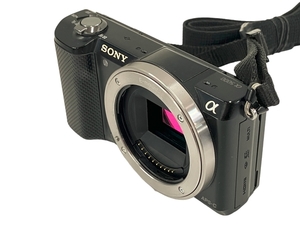 【動作保証】 SONY α5000 ILCE-5000Y 16-50mm 55-210mm ミラーレス一眼カメラ ダブルズームレンズキット αシリーズ 中古 T8821667