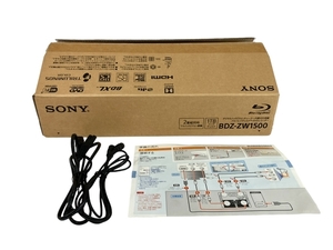 【動作保証】SONY BDZ−ZW1500 ブルーレイディスクレコーダー ソニー 家電 中古 美品 N8806455