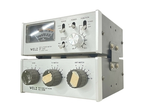 WELZ ウェルツ SPR&amp;POWER METER 通過型電力計 ジャンク K8854010
