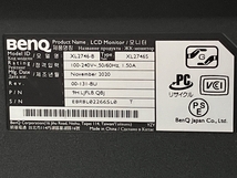【動作保証】 BenQ ZOWIE XL2746S 27インチ ゲーミング モニター 2020年製 映像 機器 家電 中古 Z8804462_画像2