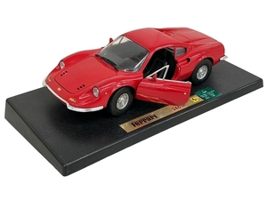 Anson アンソン 1/18 30301-W Ferrari Dino 246GT フェラーリ ミニカー 中古 K8787633