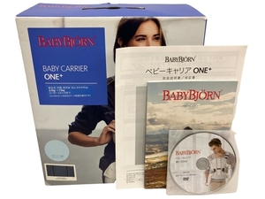 【動作保証】BABYBjORN ONE+ 抱っこ紐 ベビービョルン ベビー用品 中古 美品 T8777415