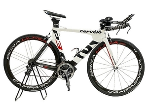 【引取限定】【動作保証】 CERVELO P3 / DURA-ACE Di2 ロードバイク TTバイク 51cm 2014年 カーボン リムブレーキモデル 中古 直 T8552949