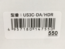 【動作保証】IO DATA US3C-DA/HDR USB Type-C 対応 グラフィックアダプター HDR 対応 モデル 中古 Y8771022_画像3