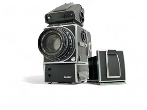 【動作保証】HASSELBLAD 500ELX Carl Zeiss Planar 80mm F2.8 T＊ 中判カメラ PME5 ファインダー付き 中古 良好 Z8864466