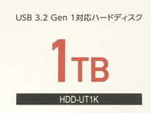【動作保証】 IO DATA HDD-UT1K 1TB テレビ録画 & パソコン 両対応 外付け ハードディスク 中古 Y8771087_画像6