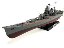 【引取限定】 タミヤ 日本航空巡洋艦 最上 1/350 プラモデル 組立塗装済 TAMIYA 約58×7.5×15cm ジャンク 直 B8820575_画像5