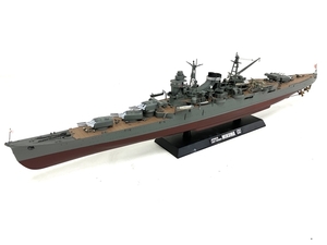 【引取限定】 タミヤ 日本軽巡洋艦 三隈 1/350 プラモデル 組立塗装済 TAMIYA 約57.5×8×13.5cm ジャンク B8820576