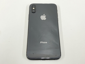 【動作保証】Apple iPhone XS MTAW2J/A スマートフォン 64GB KDDI SIMロック解除済 ブラック 中古 訳有 T8665865