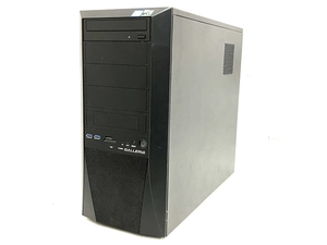 【動作保証】Thirdwave GALLERIA XF デスクトップパソコン i7-7700 4GB HDD 2TB SSD 525GB GTX 1070 win11 中古 M8752684