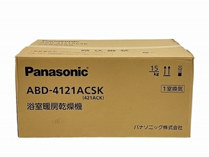 【動作保証】 Panasonic ABD-4121ACSK 浴室暖房乾燥機 未使用 T8784281