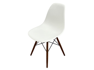 Herman Miller DSW.BKOUZFE8 Eames Side Shell Chair イームズチェア ウォールナットモデル ハーマンミラー 美品 楽 O8835258