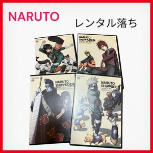 NARUTO～ナルト～疾風伝 風影奪還の章 レンタル落ちDVD 4本セット