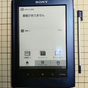 中古 SONY 電子書籍リーダー Pocket Edition 5型電子ペーパー　PRS-350 ブルー