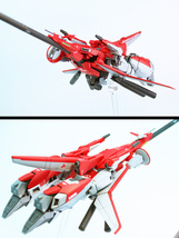 HGUC 1/144 ゼータプラスC1（テスト機イメージカラー） 改修・全塗装品 【HG センチネル アムロ 試作機 gundam centinel zetaplus】_画像5