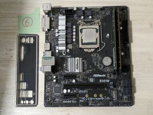 マザーボード ASRock B360M Celeron G4900　DDR4 16GB　CPU　マザーボード メモリ　セット　⑥