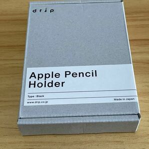 drip Leather Apple Pencil Holder black 新品未開封　ブラック