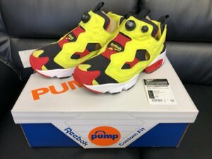 極美品 【 リーボック インスタポンプフューリーOG V47514 シトロン 】28cm Reebok INSTAPUMP FURY OG 箱,タグ,明細有 室内試着,箱ダメージ