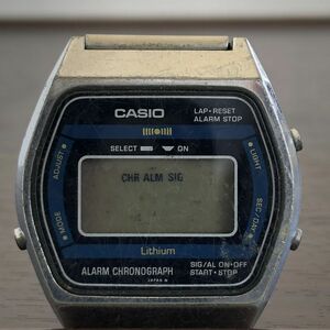 ジャンク CASIO カシオ Lithium アラーム クロノグラフ デジタルウォッチ A852 /45-7