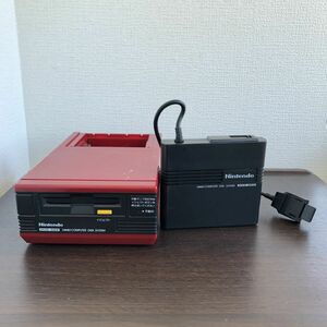 動作OK 電池蓋欠品 ディスクシステム RAMアダプタ 本体 ニンテンドー ファミリーコンピュータ FC/45-50