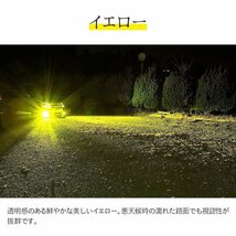 【安心保証】【送料無料】HID屋 LED 超爆光 フォグランプ 13900lm H8/H11/H16 HB4 PSX26W イエロー 3000K 車検対応 フィットにおススメ！_画像3