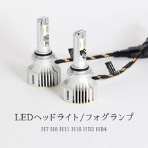 【ダブルSALE!】1007円OFF【安心保証】送料無料 HID屋 LED ヘッドライト フォグランプ 車検対応 ホワイト 28400cd H4/H7/H8/HB3/4 RX-7_画像4