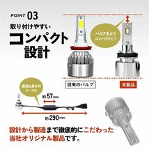 【ダブルSALE】2383円OFF【安心保証】送料無料 HID屋 LED 2色切替え フォグランプ ホワイト イエロー 車検対応 H8/H11/H16 GR86など_画像5