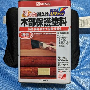 カンペハピオ 油性　木部保護塗料 とうめい 3.2L