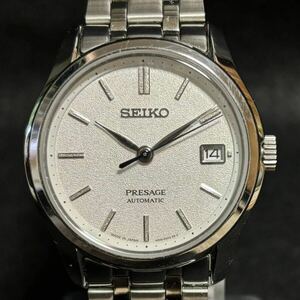 ◆セイコー プレザージュ◆SEIKO PRESAGE／腕時計／自動巻き／ステンレス／4R35-03L0／シルバー／メンズ