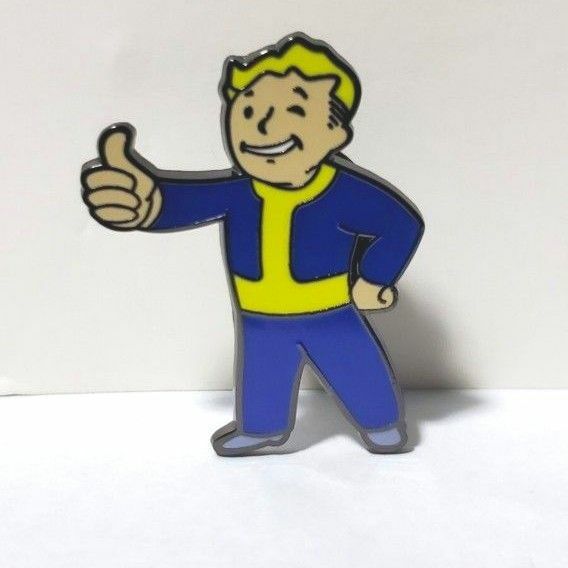 フォールアウト fallout ゲームピンバッジ ボルトボーイピンズ ピンバッジ