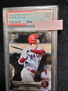 ☆☆ 大谷翔平 【PSA9 】★ TOPPS 678 ◆「2桁勝利＆2桁本塁打」MLB ☆ 104年ぶり偉業達成☆◆ ベーブ・ルース 2022年8月9日 エンゼルス