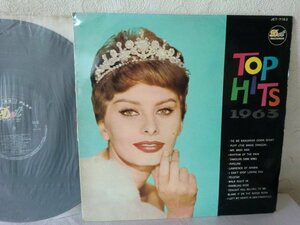 (ML)何点でも同送料 LP/レコード/トップ・ヒッツ TOP HITS/1963/JET 7162