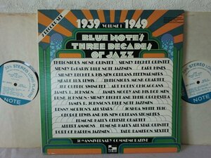 (ML)何点でも同送料 2LP/レコード/BOX/1939-1949 THREE DECADES OF MUSIC Vol.1 米BLUE NOTE BST-89902/2枚組 ジャズ jazz
