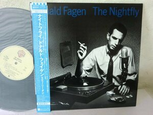 (EC)何点でも同送料 LP/レコード/帯付/概良盤/Donald Fagen/ドナルド・フェイゲン・ナイトフライ 「The Nightfly」P-11264