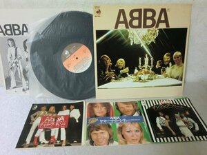 (CB)何点でも同送料EP LP/レコード/まとめて4枚/ABBA/アバ 7/ DSP-5107/ダンシング クィーン /サマー ナイト シティー/テイク ア チャンス