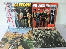 (AA)何点でも同送料 LP/レコード/帯付/まとめて4枚/ヴィレッジ・ピープル(Village People )マッチョ/Y.M.C.A/ベスト・オブ/米/SAME_画像1