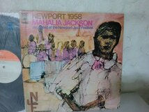 (AI)何点でも同送料 LP/レコード/ューポートの マハリア・ジャクソン/MAHALIA JACKSON/NEWPORT 1958/ JAZZ FESTIVAL/CBS SONY SOPN148_画像1