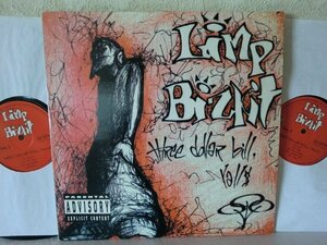 (ABF)何点でも同送料 LP/レコード/USオリジナル盤】Limp Bizkit「Three Dollar Bill Yall$」Interscope Records(INSLP-90124)希少！