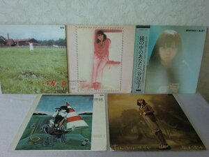 (Q)何点でも同送料 LP/レコード/まとめて6枚/谷山浩子/鏡の中のあなたへ/もうひとりのアリス/ここは春の国/たんぽぽサラダ/夢半球/水の中の