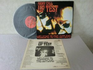 (W)何点でも同送料 LP/レコード/ARMY CALL UP TEST「WELCOME TO THE OUTLAND」～THE LOODS/希少！