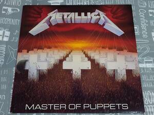 【EUオリジナル】 METALLICA 「 MASTER OF PUPPETS 」 LPレコード RR 9717 【ジャンク】 メタリカ メタル・マスター