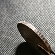 8222　アメリカ古銭　ルンペン　約38mm　イーグル　チャレンジコイン　ゴルフマーカー　コイン　アンティーク　ホーボー_画像3