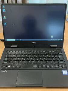 NEC PC-VKT12H-3 バッテリー稼働不可、office2013【中古】