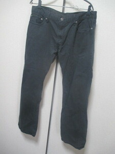  W36★Levi's リーバイス◆514 デニム ◆黒◆USA古着 