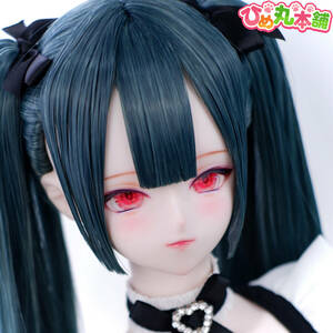 Art hand Auction *Himemaru Honpo* DDH-02 SW skin custom head (soft vinyl) + tongue part + self-made eyes + wig, doll, Character Doll, Dollfie Dream, parts