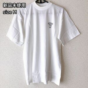 新品未使用　白　ロゴ Tシャツ 半袖　M