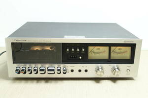 M-XB-457 美品Technics RS-630U-II 水平駆動 カセットデッキ 整備品 美品 テクニクス スライドドア 大型VUメーター搭載 1976年頃 レア品