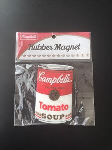 Campbell's(キャンベル トマトスープ)缶の形のマグネット/5.5×8.7cm/ラバー