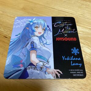 ホロライブ joysound コースター 雪花ラミィ