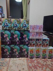 最新プライズフィギュア　20体セット　美少女編　初音ミク　五等分の花嫁　リコリコ